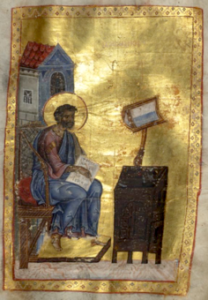 Ancient manuscript writer